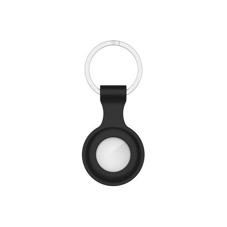 FixPremium - Silicone Keychain for AirTag, black