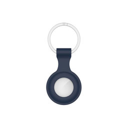 FixPremium - Silicone Keychain for AirTag, blue