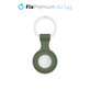 FixPremium - Silicone Keychain for AirTag, dark green