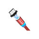 USLION - USB-C / USB Magnetic Cable (1m), red