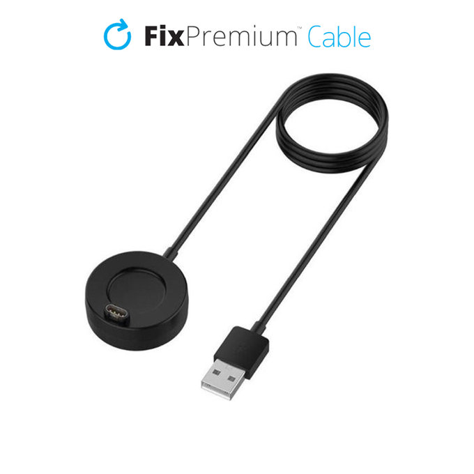 FixPremium - Charging Station for Garmin Watch, black