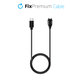 FixPremium - USB-C Charging Cable for Garmin Watch, black