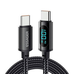 FixPremium - USB-C / USB-C Cable with Function Power Delivery (1m), black