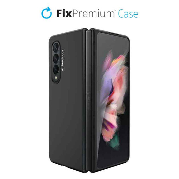 FixPremium - Silicone Case for Samsung Galaxy Z Fold 3, black