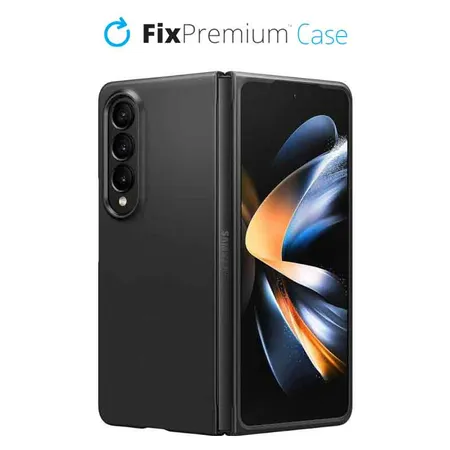 FixPremium - Silicone Case for Samsung Galaxy Z Fold 4, black