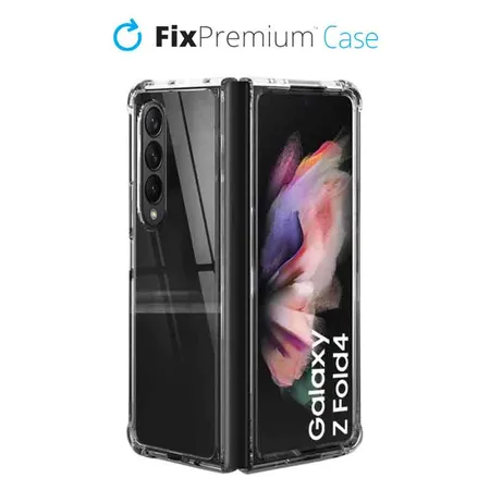 FixPremium - Silicone Case for Samsung Galaxy Z Fold 4, transparent