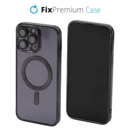 FixPremium - Case Crystal s MagSafe for iPhone 13 Pro Max, black