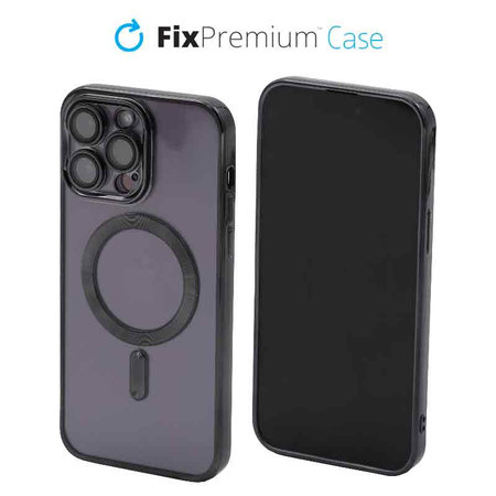 FixPremium - Case Crystal s MagSafe for iPhone 13 Pro Max, black