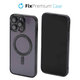 FixPremium - Case Clear with MagSafe for iPhone 13 Pro Max, black