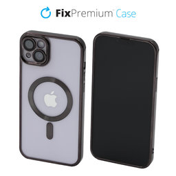 FixPremium - Case Crystal s MagSafe for iPhone 14 Plus, black