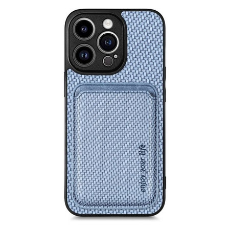 FixPremium - Case Carbon s MagSafe Wallet for iPhone 14 Pro, blue