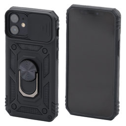 FixPremium - Case CamShield for iPhone 12 mini, black
