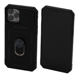 FixPremium - Case CamShield for iPhone 12 Pro Max, black