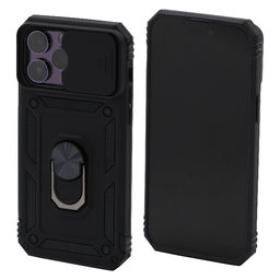 FixPremium - Case CamShield for iPhone 13 Pro Max, black