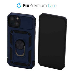 FixPremium - Case CamShield for iPhone 13 & 14, blue