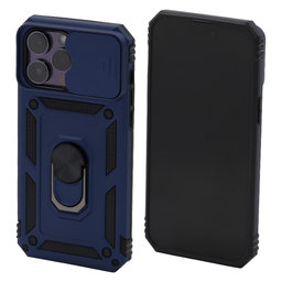 FixPremium - Case CamShield for iPhone 13 Pro Max, blue