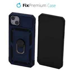 FixPremium - Case CamShield for iPhone 14 Plus, blue