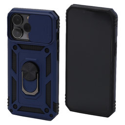 FixPremium - Case CamShield for iPhone 14 Pro, blue