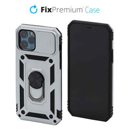 FixPremium - Case CamShield for iPhone 12 & 12 Pro, white