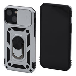 FixPremium - Case CamShield for iPhone 13 mini, white