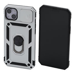 FixPremium - Case CamShield for iPhone 14 Plus, white