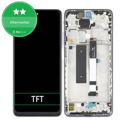 Xiaomi Mi 10T Lite 5G - LCD Display + Touch Screen + Frame (Black) TFT