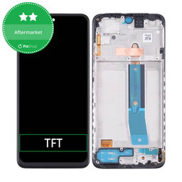 Xiaomi Redmi Note 11, 11S, Poco M4 Pro 4G - LCD Display + Touch Screen + Frame (Graphite Gray) TFT
