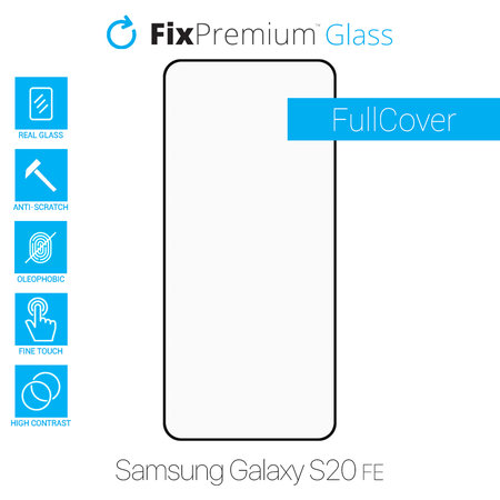 FixPremium FullCover Glass - Tempered Glass for Samsung Galaxy S20 FE