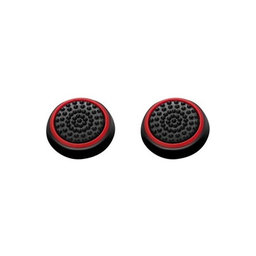 FixPremium - PS4/PS5 Controller Grip Caps - Set 2pcs, red