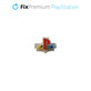FixPremium - Retro Home Button for PS5 DualSense, white