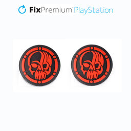 FixPremium - PS4/PS5 Skull Controller Grip Caps - Set 2pcs