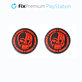 FixPremium - PS4/PS5 Skull Controller Grip Caps - Set 2pcs