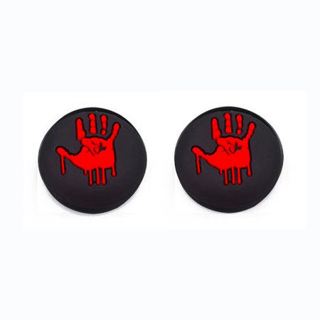 FixPremium - PS4/PS5 Bloody Hands Controller Grip Caps - Set 2pcs