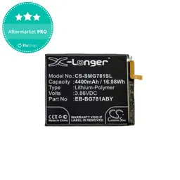 Samsung Galaxy A52 A525F, A526B, A52s 5G A528B, S20 FE G780F - Battery EB-BG781ABY, EB-BG781ABE, EB-BG781ABU 4400mAh HQ