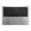 Apple MacBook Pro 13" A1706 (Late 2016 - Mid 2017) - Top Keyboard Frame + Keyboard UK + Microphone + Trackpad + Speakers (Space Gray)