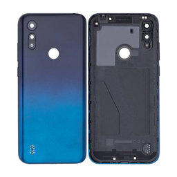 Motorola Moto E6s XT2053 - Battery Cover (Peacock Blue)