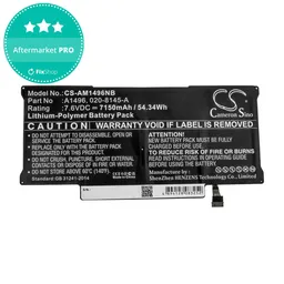Apple MacBook Air 13" A1466 (Mid 2013 - Mid 2017) - Battery A1496 7150mAh HQ