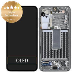 Samsung Galaxy S23 S911B - LCD Display + Touch Screen + Frame (Green) - GH82-30481C, GH82-30480C Genuine Service Pack