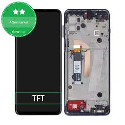 Motorola Moto G100 XT2125 - LCD Display + Touch Screen + Frame (Iridescent Ocean) TFT