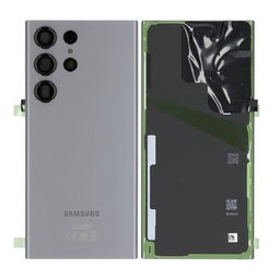 Samsung Galaxy S23 Ultra S918B - Battery Cover (Graphite) - GH82-30400E Genuine Service Pack