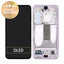 Samsung Galaxy S23 S911B - LCD Display + Touch Screen + Frame (Lavender) - GH82-30481D, GH82-30480D Genuine Service Pack