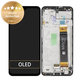 Samsung Galaxy A23 4G A235F - LCD Display + Touch Screen + Frame (Black) - GH82-28563A, GH82-28657A Genuine Service Pack