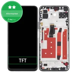 Huawei P40 Lite 5G - LCD Display + Touch Screen + Frame (Midnight Black) TFT