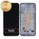 Samsung Galaxy A54 5G A546B - LCD Display + Touch Screen + Frame (Light Violet) - GH82-31231D, GH82-31232D Genuine Service Pack