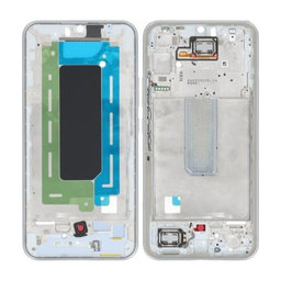 Samsung Galaxy A34 5G A346B - Middle Frame (Silver) - GH82-31312B Genuine Service Pack