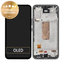 Samsung Galaxy A54 5G A546B - LCD Display + Touch Screen + Frame (Black) - GH82-31231A, GH82-31232A Genuine Service Pack