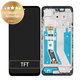 Motorola Moto G73 - LCD Display + Touch Screen + Frame (Black) - 5D68C22272 Genuine Service Pack