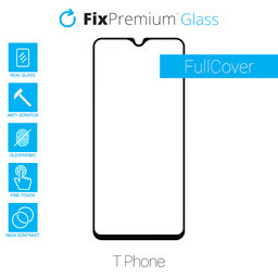 FixPremium FullCover Glass - Tempered Glass for T-Mobile T Phone / REVVL 6 5G