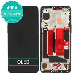 OnePlus Nord - LCD Display + Touch Screen + Frame (Black) OLED