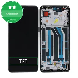 OnePlus 10T - LCD Display + Touch Screen + Frame (Black) TFT